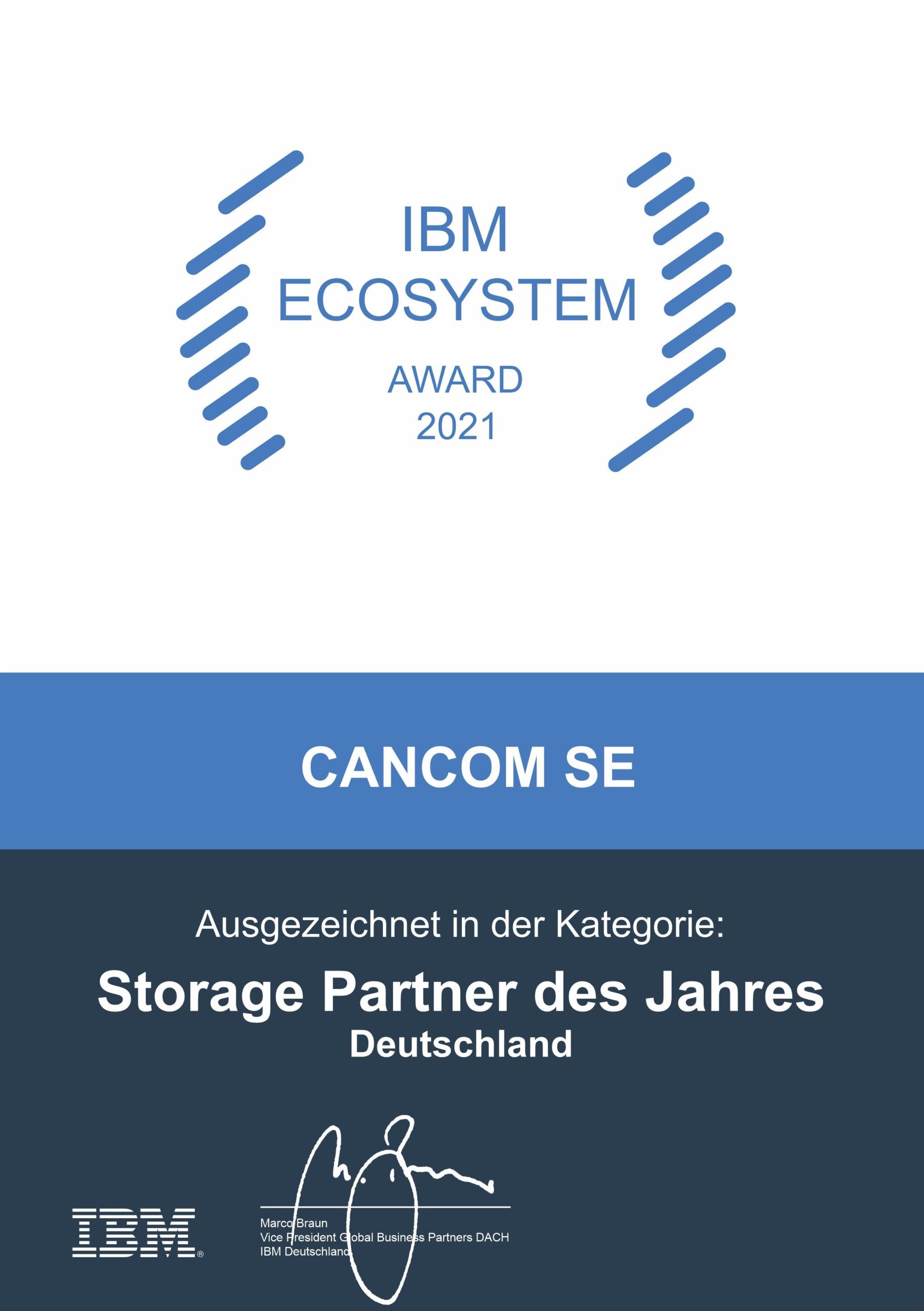 IBM Storage Partner 2021